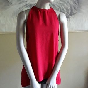 New BB Dakota Red Halter Top Size XS- New
